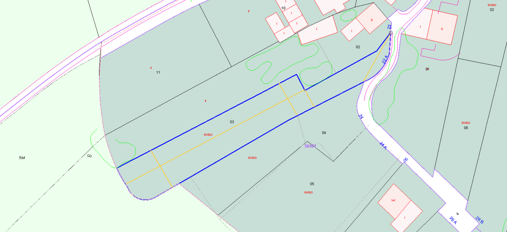 Plano de la propiedad
