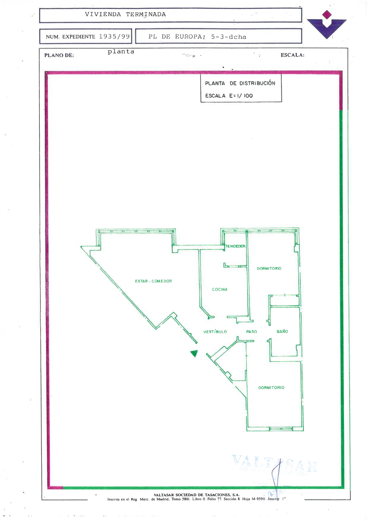 Plano de la propiedad